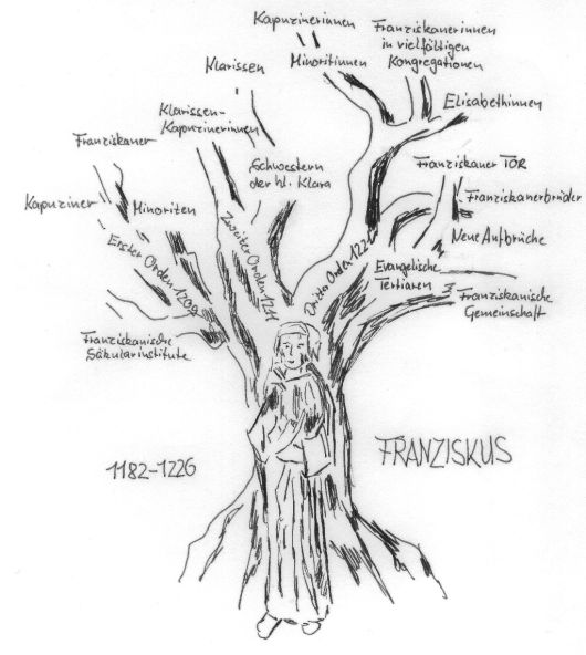 Franziskanischer Stammbaum